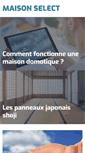 Mobile Screenshot of maison-select.fr